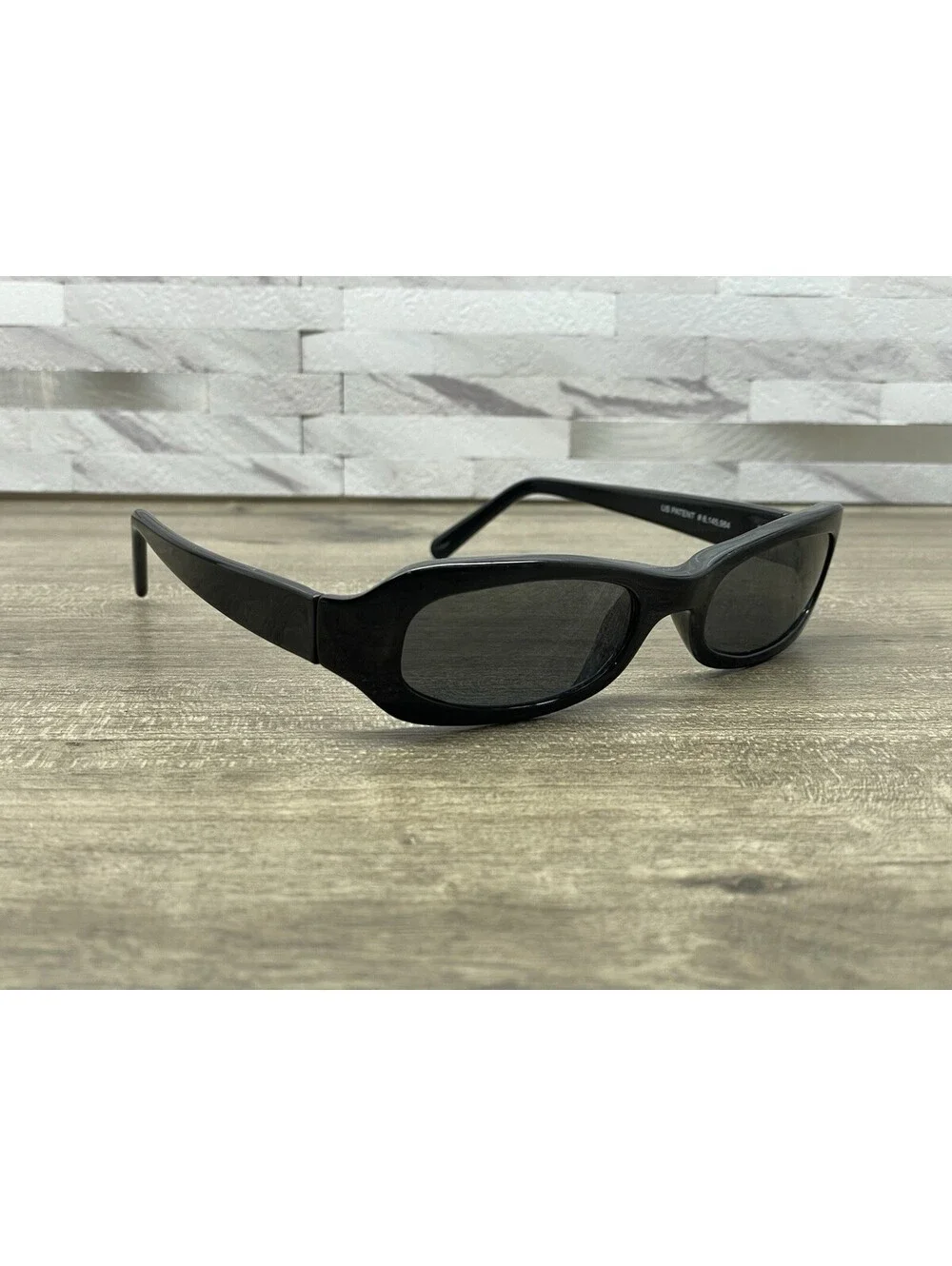 Maui Jim Sunglasses MJ 190-02 Black Wrap Italy FRAMES ONLY *SEE ALL PHOTOS
